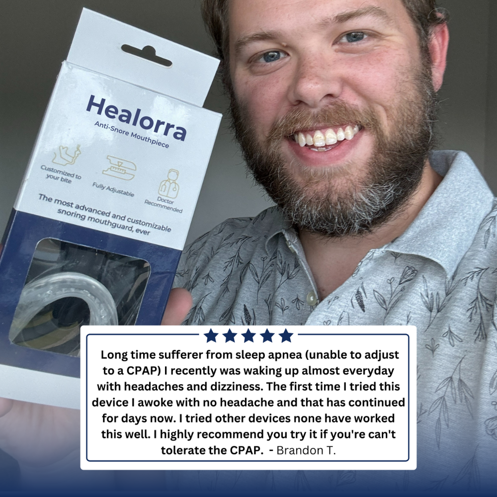 Healorra™ – Sleep Apnea & Anti-Snoring Guard